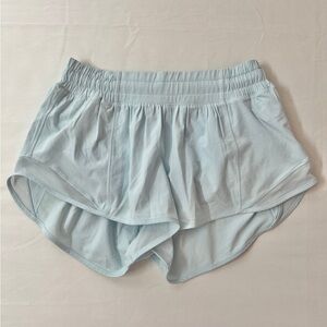Lululemon Hotty Hot Low Rise Lined Shorts Short Blue